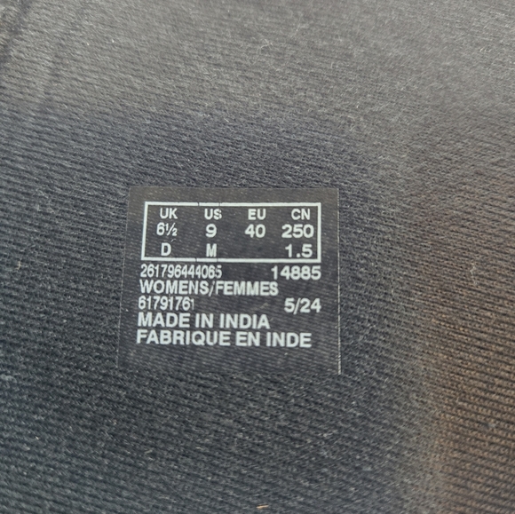 Clarks Expandable Calf Womens Riding Boots Sz 9M & 10M Maye Carly Black Leather - Picture 15 of 16